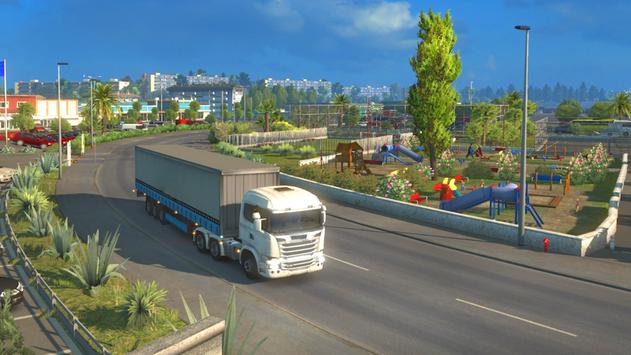 货运卡车送货游戏模拟器